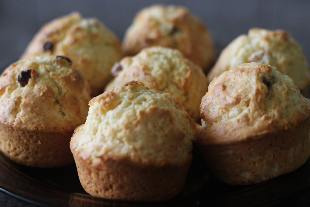 Tojásmentes muffin